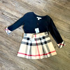 BURBERRY set Girls Size 4